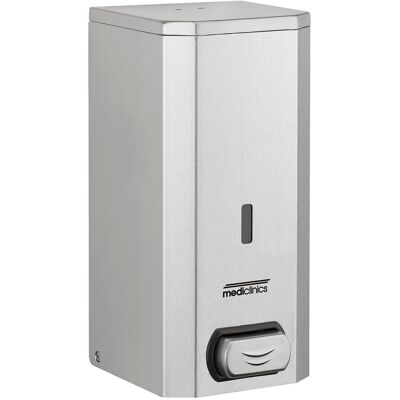 Dispensador de jabón espuma de acero inoxidable satinado - Mediclinics Dispensador de jabón espuma de acero inoxidable satinado - Mediclinics