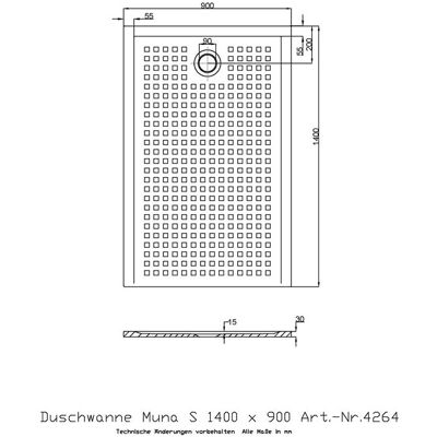 Hoesch Muna S Ducha Rectangular - Blanco - 4264.010 Hoesch Muna S Ducha Rectangular - Blanco - 4264.010
