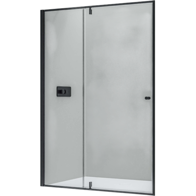 Mampara De Ducha Nicho 6mm Cabina De Ducha Empotrada Puerta Batiente - 120x195cm - Perfil Negro Mate - Bernstein Mampara De Ducha Nicho 6mm Cabina De Ducha Empotrada Puerta Batiente - 120x195cm - Perfil Negro Mate - Bernstein