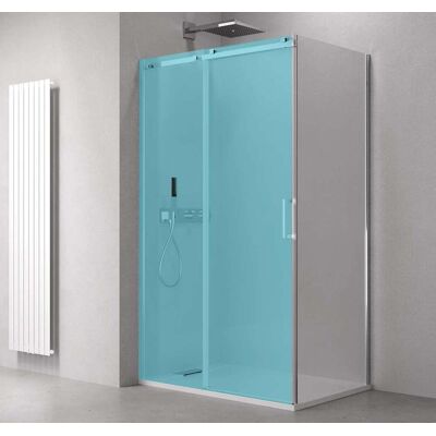 Polysan Thron - Box Doccia 80x200 Cm, Antidrop, Vetro Trasparente/cromo Tl3080 Polysan Thron - Box Doccia 80x200 Cm, Antidrop, Vetro Trasparente/cromo Tl3080