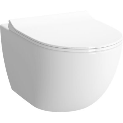 Vitra Sento Inodoro de Pared - Blanco Brillante - 36.5x54cm Vitra Sento Inodoro de Pared - Blanco Brillante - 36.5x54cm