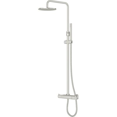 Steinberg Gmbh - Sistema de ducha Serie 100 - Níquel Cepillado - Ducha de lluvia Steinberg Gmbh - Sistema de ducha Serie 100 - Níquel Cepillado - Ducha de lluvia