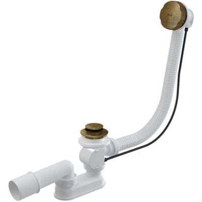 ALCAPLAST - 50mm Siphon - Antique Brass - Bath siphon ALCAPLAST - 50mm Siphon - Antique Brass - Bath siphon