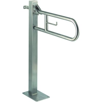 Mediclinics - BGC710CS - Abatible vertical - Con portarrollos - Barra de apoyo Mediclinics - BGC710CS - Abatible vertical - Con portarrollos - Barra de apoyo