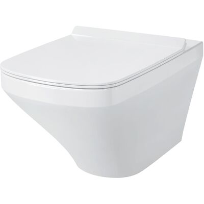 Inodoro Duravit DuraStyle - Blanco Brillante, Suspendido, 4.5L, HygieneGlaze Inodoro Duravit DuraStyle - Blanco Brillante, Suspendido, 4.5L, HygieneGlaze