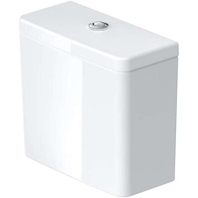 Cisterna Duravit D-Neo - Blanco, 395x180x360mm, Doble descarga Cisterna Duravit D-Neo - Blanco, 395x180x360mm, Doble descarga