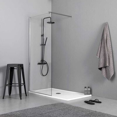Kiamami Valentina Ducha Walk-In 90cm - Cabina de ducha Kiamami Valentina Ducha Walk-In 90cm - Cabina de ducha