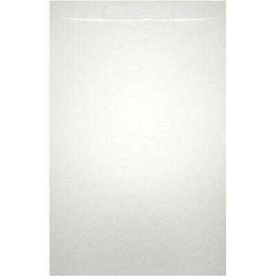Bandeja de ducha Riho Isola - aspecto pizarra - 120x100 cm - Blanco Bandeja de ducha Riho Isola - aspecto pizarra - 120x100 cm - Blanco