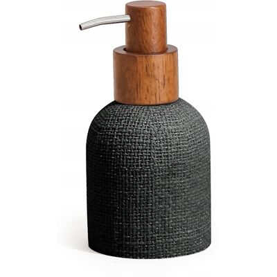 SHUMEE Dispensador De Jabón Manual De Pie Bisk 150 Ml Negro 1 Unidad. SHUMEE Dispensador De Jabón Manual De Pie Bisk 150 Ml Negro 1 Unidad.