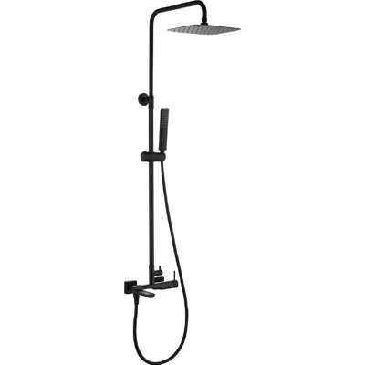 Imex - Grifo De Bañera Firenze Grifo Monomando Con Agua Fría Y Caliente Grifería De Baño Cartucho Cerámico Serie Firenze Color Negro Mate Imex - Grifo De Bañera Firenze Grifo Monomando Con Agua Fría Y Caliente Grifería De Baño Cartucho Cerámico Serie Firenze Color Negro Mate