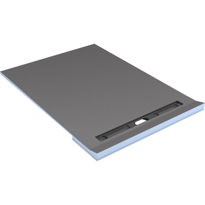 Wedi - Receveur À Carreler 120 X 120 Cm Avec Écoulement Linéaire Pour Plancher Bois Rioligno Wedi - Receveur À Carreler 120 X 120 Cm Avec Écoulement Linéaire Pour Plancher Bois Rioligno