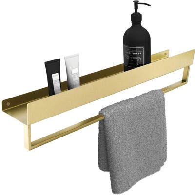 Estante de baño REA SF01 - Acero inoxidable, cepillado, 600mm Estante de baño REA SF01 - Acero inoxidable, cepillado, 600mm