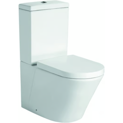 Inodoro monobloque Bernstein CT1099 con cierre suave - Diseño compacto Inodoro monobloque Bernstein CT1099 con cierre suave - Diseño compacto