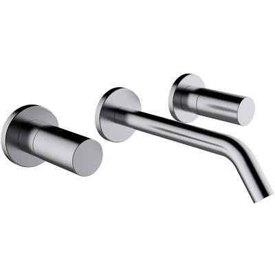 Laufen H312336 - Mezclador de lavabo empotrado de 2 mandos - Proyección 175 mm Laufen H312336 - Mezclador de lavabo empotrado de 2 mandos - Proyección 175 mm