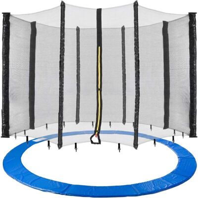 ABYSSE Red Para Trampolín De 244 Cm, Red Protectora Para Trampolines De 6 Barras, Resistente A Los Rayos Uv. ABYSSE Red Para Trampolín De 244 Cm, Red Protectora Para Trampolines De 6 Barras, Resistente A Los Rayos Uv.