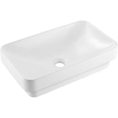 Vevor Lavabo Semiencastrado Rectangular, 490 X 305 X 120 Mm, Sobre Encimera Con Un Orificio De Drenaje De 45 Mm, Moderno Lavabo Empotrado Para Espacios Pequeños, Cocina Y Baño De Casa, Blanco Vevor Lavabo Semiencastrado Rectangular, 490 X 305 X 120 Mm, Sobre Encimera Con Un Orificio De Drenaje De 45 Mm, Moderno Lavabo Empotrado Para Espacios Pequeños, Cocina Y Baño De Casa, Blanco
