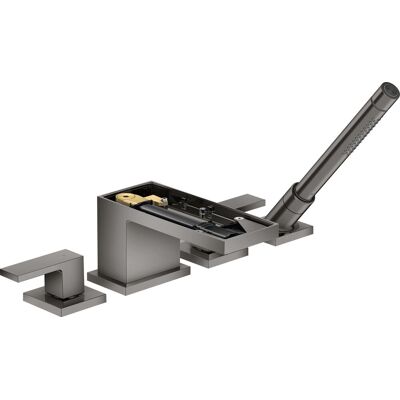 Hansgrohe AXOR MyEdition Mezcladora de 4 Agujeros - Cromo Negro Pulido Hansgrohe AXOR MyEdition Mezcladora de 4 Agujeros - Cromo Negro Pulido