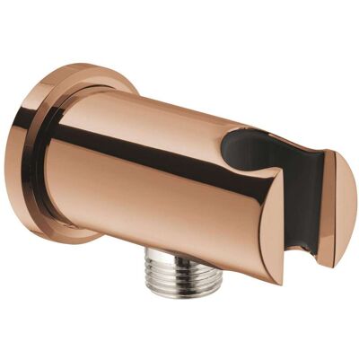 Accesorio de Ducha Grohe - Roseta Redonda - Conexión 1/2" - Carcasa Metálica - Acabado Duradero Accesorio de Ducha Grohe - Roseta Redonda - Conexión 1/2" - Carcasa Metálica - Acabado Duradero