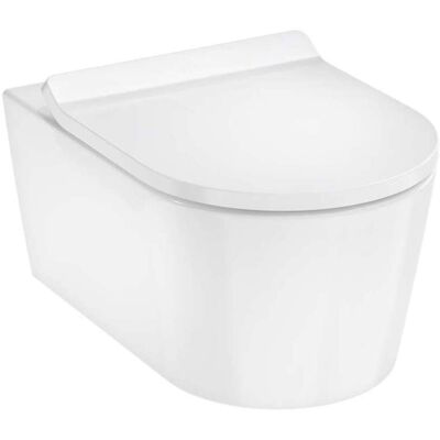 Inodoro suspendido Hansgrohe EluPura S - 540x360mm, cierre suave Inodoro suspendido Hansgrohe EluPura S - 540x360mm, cierre suave