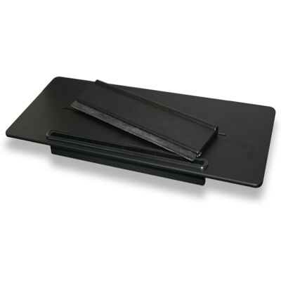 Bernstein Modelo DA603 Estante de ducha mural negro mate - Accesorios de ducha Bernstein Modelo DA603 Estante de ducha mural negro mate - Accesorios de ducha