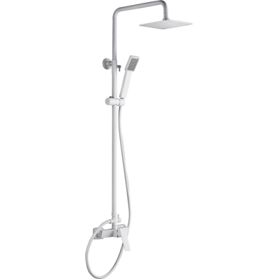 Imex - Columna de ducha ajustable en blanco mate - Tipo de ducha Imex - Columna de ducha ajustable en blanco mate - Tipo de ducha