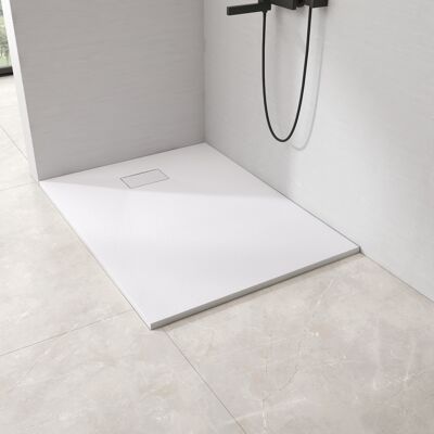 EMKE - SMC 120x90 - Blanco - Antideslizante - Plato de ducha EMKE - SMC 120x90 - Blanco - Antideslizante - Plato de ducha