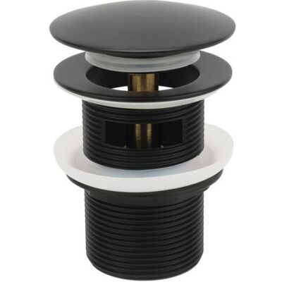 GOTRAYS Tapón De Drenaje Para Bañera Independiente De Latón, Desagüe Emergente Para Bañeras Independientes, Se Adapta A La Mayoría De Bañeras Independientes (negro Mate) GOTRAYS Tapón De Drenaje Para Bañera Independiente De Latón, Desagüe Emergente Para Bañeras Independientes, Se Adapta A La Mayoría De Bañeras Independientes (negro Mate)