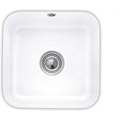 Fregadero de una cubeta Blanco CeramicPlus de Villeroy & Boch - Encimera Fregadero de una cubeta Blanco CeramicPlus de Villeroy & Boch - Encimera