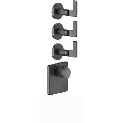 Gessi Inciso - Inciso - Montaje vertical - Termostato 3-vías Gessi Inciso - Inciso - Montaje vertical - Termostato 3-vías
