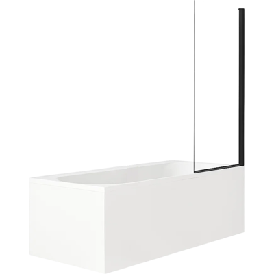 Bañera Elise Jacob Delafon - 180x80cm, Negro mate, Moderno Bañera Elise Jacob Delafon - 180x80cm, Negro mate, Moderno