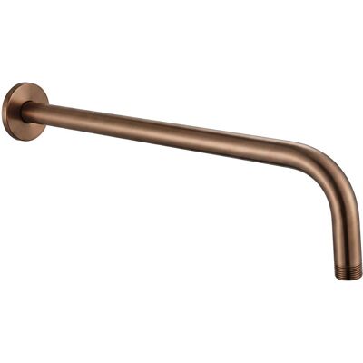 Rea Brazo De Ducha Redondo Js-9021 40cm Brush Copper Rea Brazo De Ducha Redondo Js-9021 40cm Brush Copper