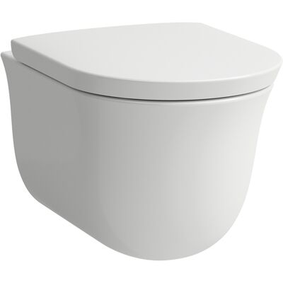 Laufen The New Classic Inodoro Suspendido - Montado en la pared, Sin borde, Blanco Laufen The New Classic Inodoro Suspendido - Montado en la pared, Sin borde, Blanco