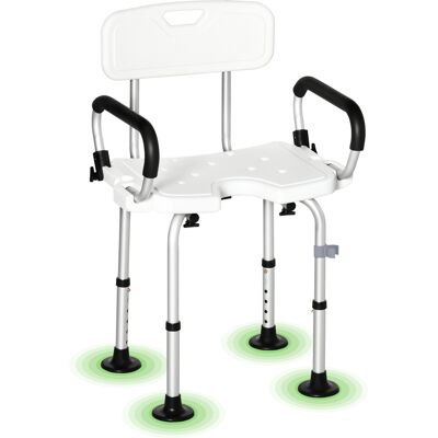 JHY DESIGN Taburete De Ducha Ajustable Con Ventosas En Las Patas, Para Personas Mayores. JHY DESIGN Taburete De Ducha Ajustable Con Ventosas En Las Patas, Para Personas Mayores.