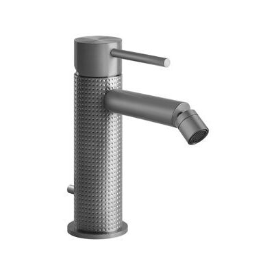 Mezclador de bidé GESSI 316 Cesello - Negro - Proyección 119mm Mezclador de bidé GESSI 316 Cesello - Negro - Proyección 119mm