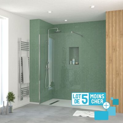 Aurlane Modelo PACF467 - Mampara de Ducha Reversible - 120x195 cm Aurlane Modelo PACF467 - Mampara de Ducha Reversible - 120x195 cm