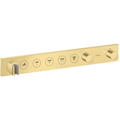 Módulo Termostático de Ducha Axor - 5 Salidas - Latón Cepillado Módulo Termostático de Ducha Axor - 5 Salidas - Latón Cepillado