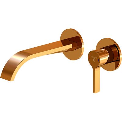 Conjunto de lavabo Steinberg Rose Gold - 280 1814 3 RG Conjunto de lavabo Steinberg Rose Gold - 280 1814 3 RG