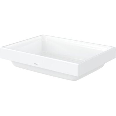 Lavabo de encimera blanco TOTO - 500x370 mm - Sin orificio para grifo Lavabo de encimera blanco TOTO - 500x370 mm - Sin orificio para grifo
