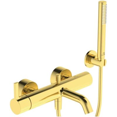 Mezclador de baño Ideal Standard Joy - Oro Cepillado - Cartucho Cerámico Mezclador de baño Ideal Standard Joy - Oro Cepillado - Cartucho Cerámico