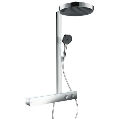 COOCHEER Columna De Ducha Termostática De Velocidad Única Rainfinity 360, Repuesto Promocional, 600cn, Con Grifo De 60 Cm, Acabado Cromado 26224007 COOCHEER Columna De Ducha Termostática De Velocidad Única Rainfinity 360, Repuesto Promocional, 600cn, Con Grifo De 60 Cm, Acabado Cromado 26224007
