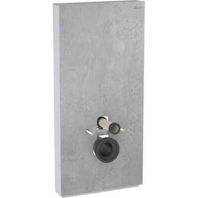 Módulo sanitario Geberit Monolith - 101cm - Conexión lateral de agua - Aspecto hormigón Módulo sanitario Geberit Monolith - 101cm - Conexión lateral de agua - Aspecto hormigón