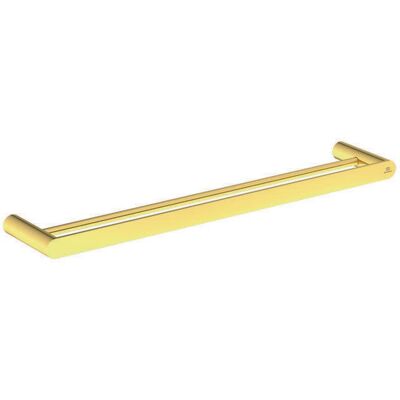 Ideal Standard Conca Doble Barra de Toalla - Redonda 600mm Oro Cepillado Ideal Standard Conca Doble Barra de Toalla - Redonda 600mm Oro Cepillado