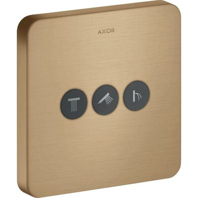 Hansgrohe Axor Starck Showerselect Válvula de ducha empotrada - Bronce cepillado Hansgrohe Axor Starck Showerselect Válvula de ducha empotrada - Bronce cepillado