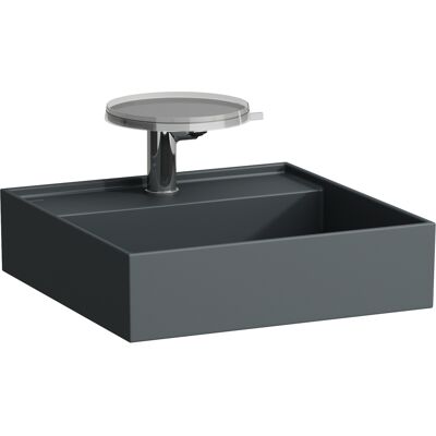 Lavabo Kartell de mano - Montado en la pared, 460x460, cerámica zafiro Lavabo Kartell de mano - Montado en la pared, 460x460, cerámica zafiro