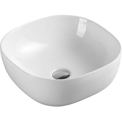 Lavabo Cuadrado Polo 41 de Aquore - Sin grifería Lavabo Cuadrado Polo 41 de Aquore - Sin grifería