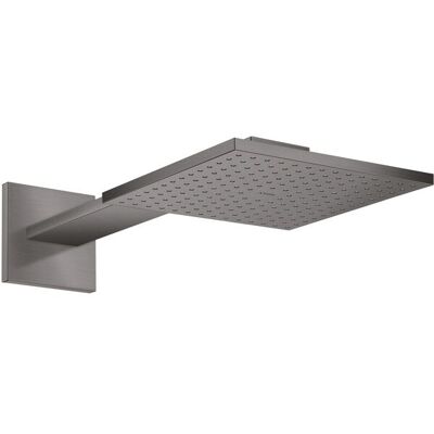 Cabezal de ducha Hansgrohe Axor - 250x250mm - Cromo negro cepillado - Montaje en pared Cabezal de ducha Hansgrohe Axor - 250x250mm - Cromo negro cepillado - Montaje en pared
