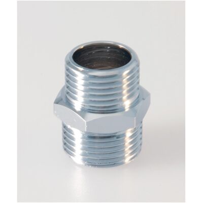 Ideal Standard - Modelo IDS 1/2x3/8Z Niple doble para tubo cromado Ideal Standard - Modelo IDS 1/2x3/8Z Niple doble para tubo cromado