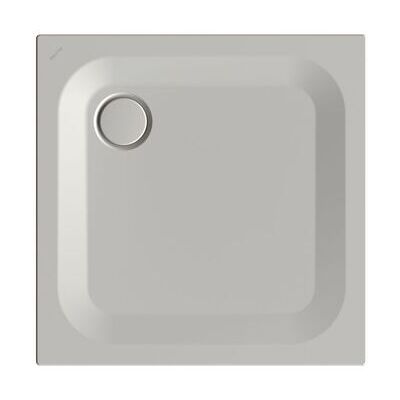 Plato de ducha rectangular BETTE Ultra - 800x800mm - Prata fosca Plato de ducha rectangular BETTE Ultra - 800x800mm - Prata fosca