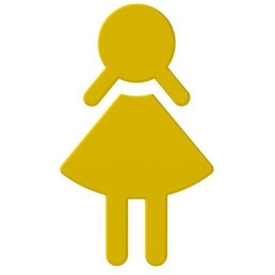 Pegatina símbolo HEWI 801 - Autoadhesiva - Amarillo mostaza - Pegatina símbolo Pegatina símbolo HEWI 801 - Autoadhesiva - Amarillo mostaza - Pegatina símbolo