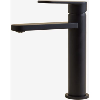 Grifo de lavabo en latón Alameda, negro - 20 cm - Diseño vintage Grifo de lavabo en latón Alameda, negro - 20 cm - Diseño vintage